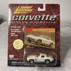 Johnny Lightning"Corvette Collection" 1965 Corvette, White W/ Black Interior